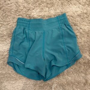 Lululemon Athletica Teal Athletic Shorts